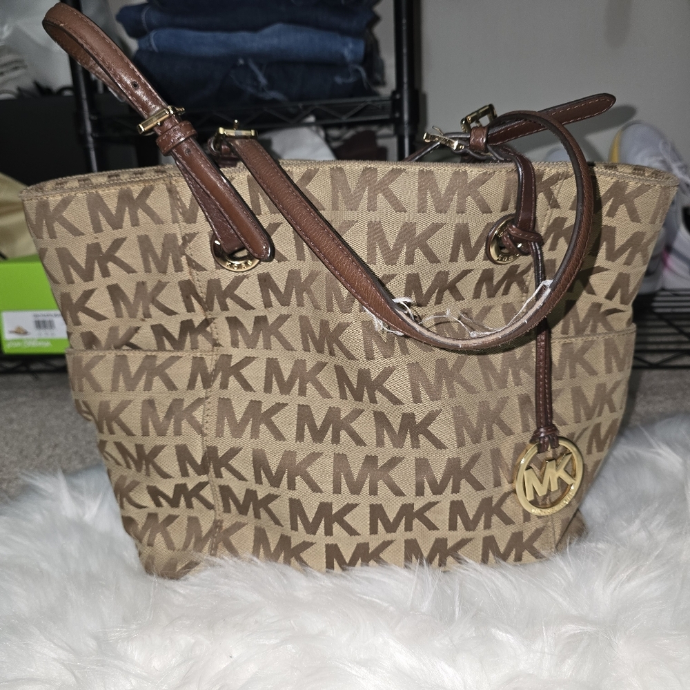 Michael Kors Brown Tote Bag